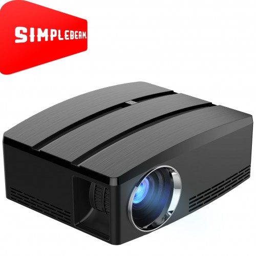 1800 Brightness Native HD LED TWS Video Home Theater Projectors GP80 for family entertainment
