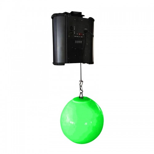 dmx winch kinetic lights DMX led lift ball kinetic sphere ball