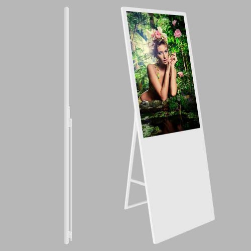 portable LCD Digital Signage 55 inch portable totem display advertising sign holder lcd screen led display for advertising