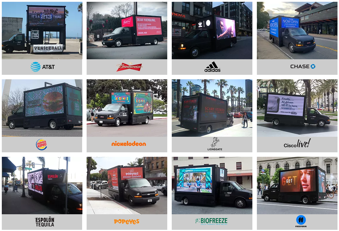 Mobile LED Billboard Truck For Sale