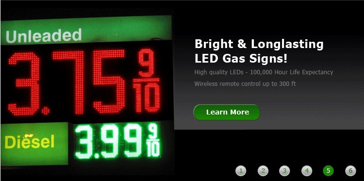 gas station sign manufacturers