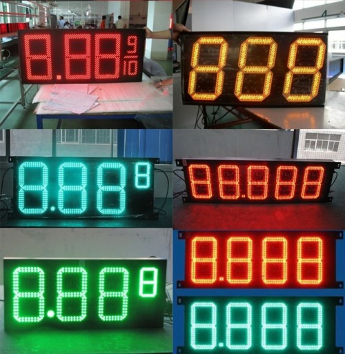 led gas price signs outdoor