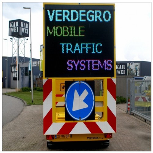 Solar LED Variable Message Signs Trailer