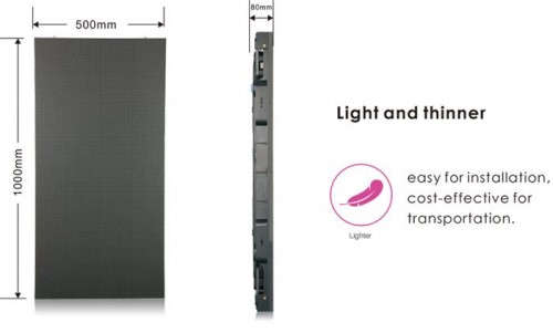 P3.91/P4.81/P6.25 indoor light weight front service/front maintenance/front open/front repair/front access LED displa