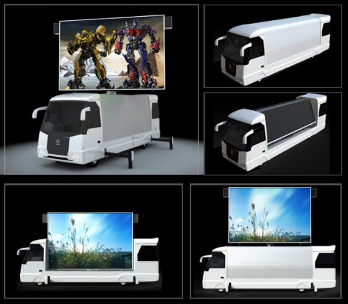 LED TRUCK - Advertise with mobile billboards