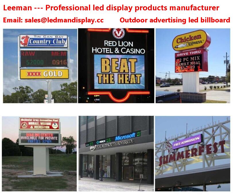 OUTDOOR LED SIGNS