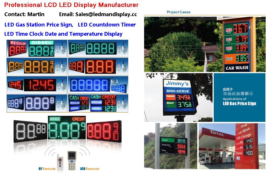 led sign board outdoor