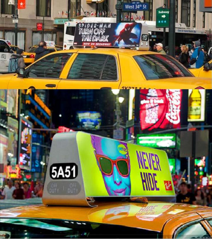 Taxi Roof Signs|Taxi LED Display|Taxi Top LED Display