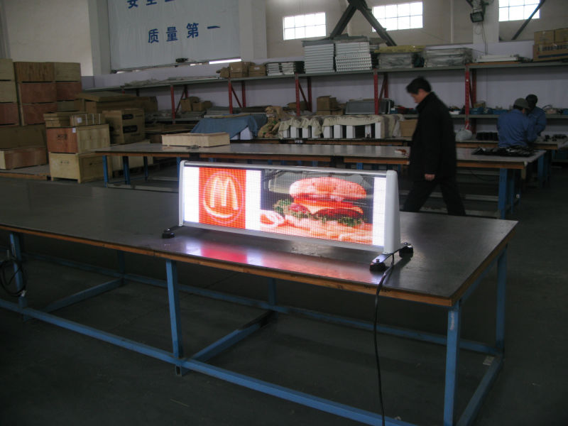 taxi roof led display board