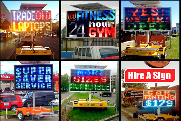 Mobile Variable Message Signs (VMS)