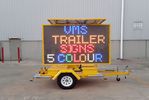 VMS Trailer Signs
