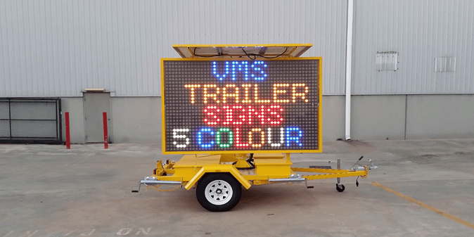 VMS Trailer Signs