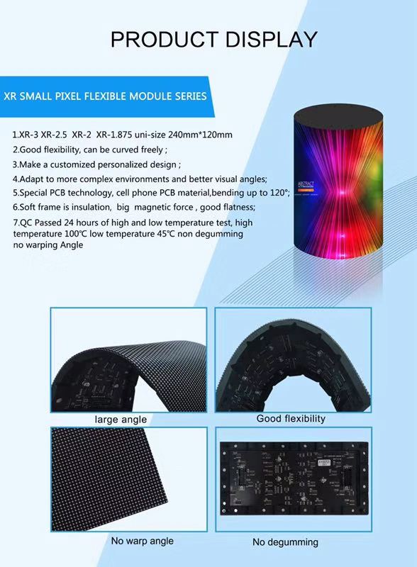 Search Results Web results P2.5 Indoor Soft Flexible LED Display Modules