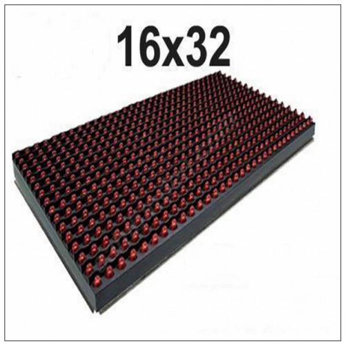 High Brightness P10 Outdoor Single Red Led Module