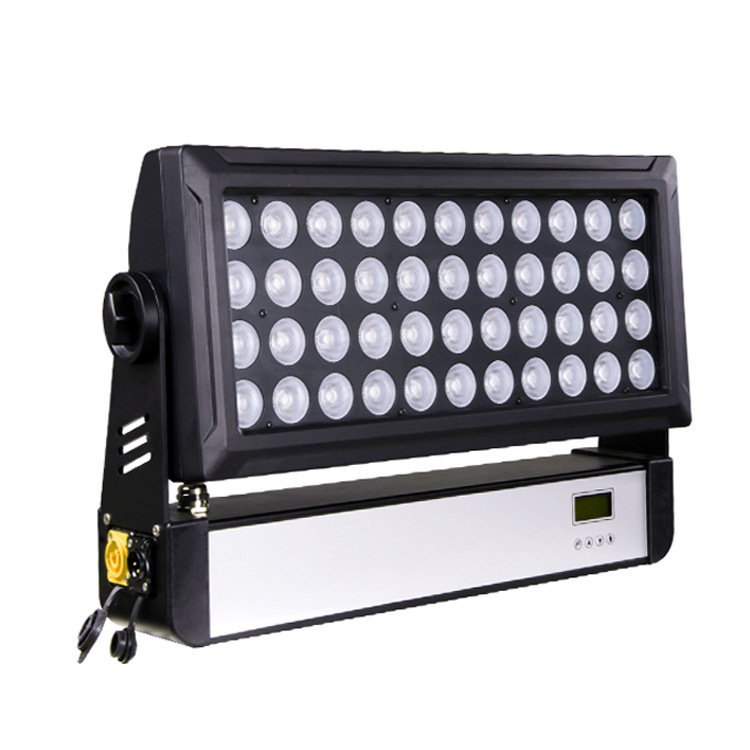 Building color wash dmx outdoor waterproof 44x10w rgbw 4in1 led city color light 