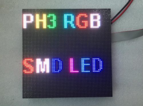 LED Matrix P3 RGB pixel panel HD video display 64x32 LED module