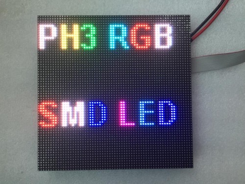 LED Matrix P3 RGB pixel panel HD video display 64x32 LED module