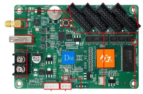 RGB Huidu HD-D05 LED Control Card