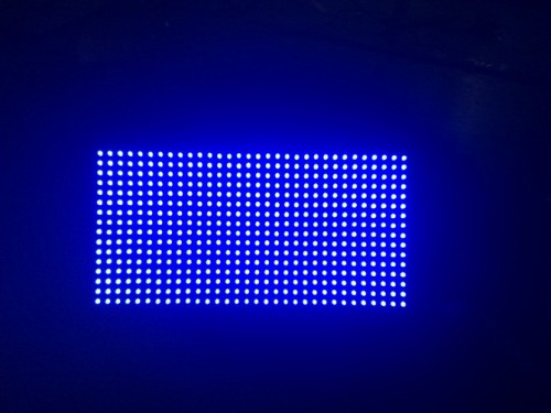 p10 blue color led module