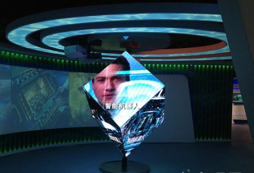 3D Samsung LED Cube Screen Display