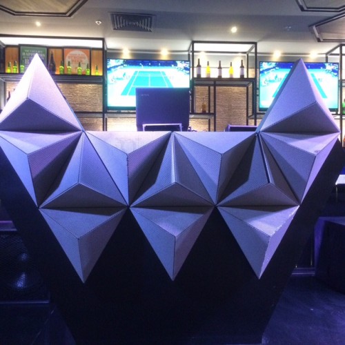 Triangle Dj Club LED Display