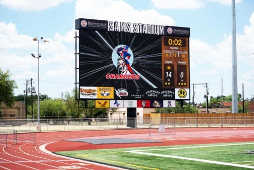 Football Stadium Perimeter LED Display for Scoreboard