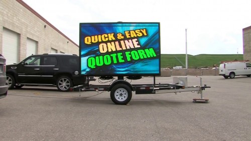 led mobile billboard truck for sale
